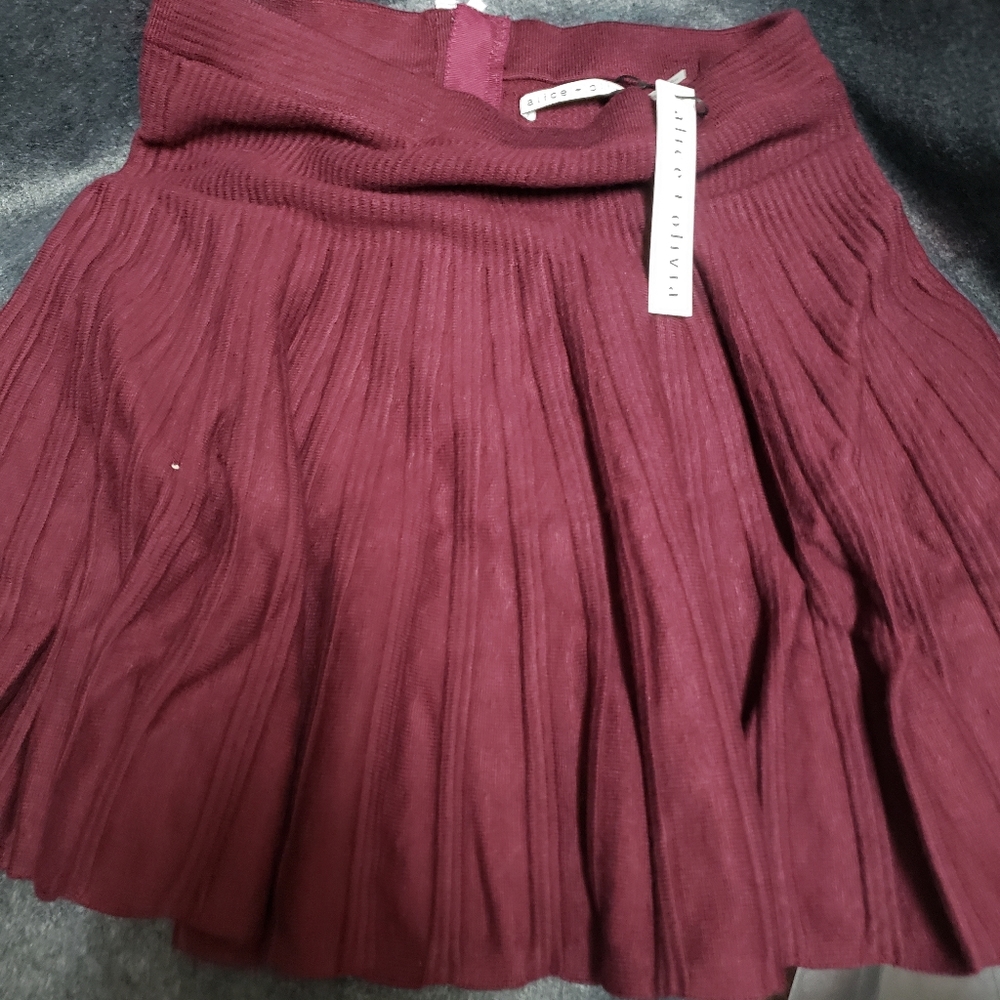 Bloomdales Alice brand cotton soft mini skirt